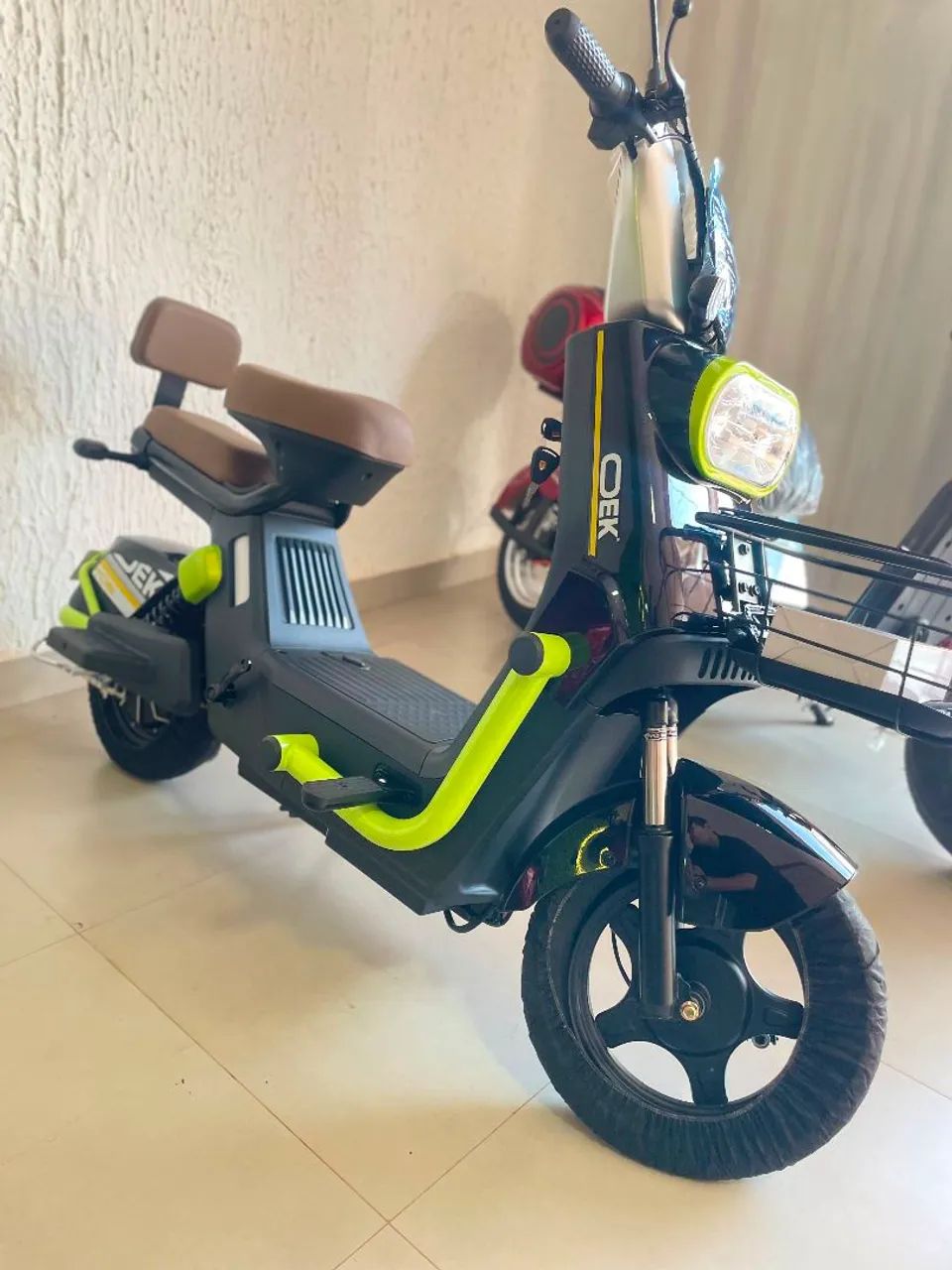 Scooter elétrica bicicleta 