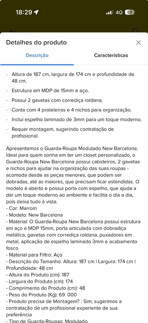 Guarda roupa modular  - Foto 4