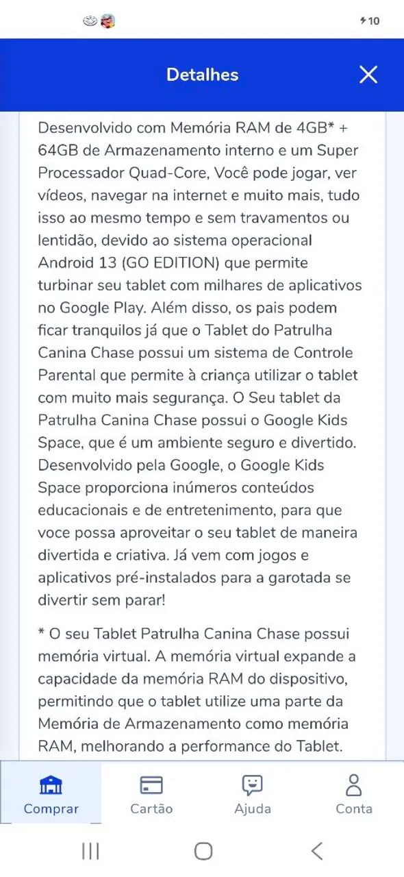 Tablet Multilaser Patrulha Canina - Foto 5