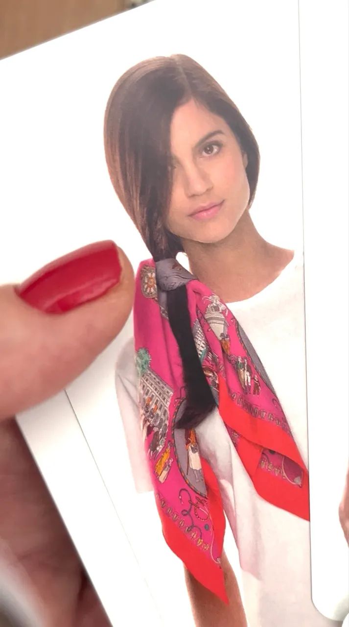 Caixa e Cartas Lenço Hermês - ORIGINAL - Foto 5