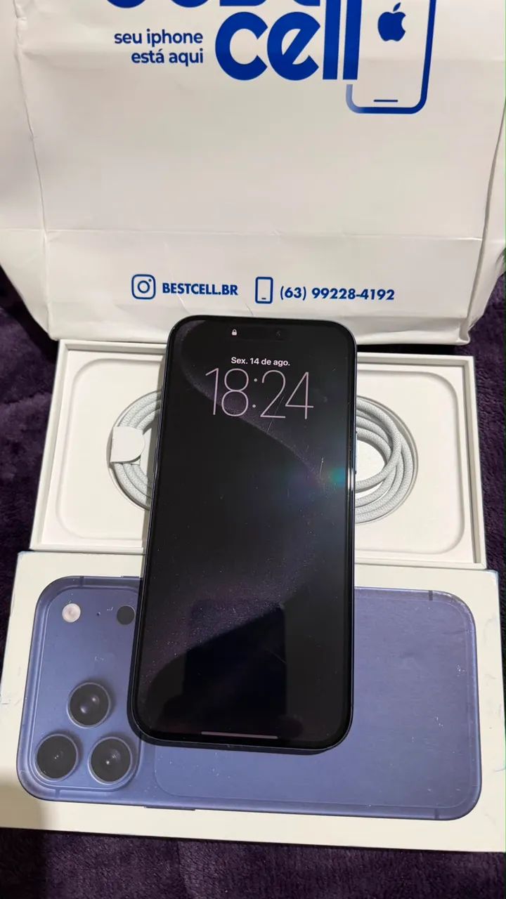 VENDO IPHONE 17 PRO MAX - 1 MÊS DE USO  - Foto 4
