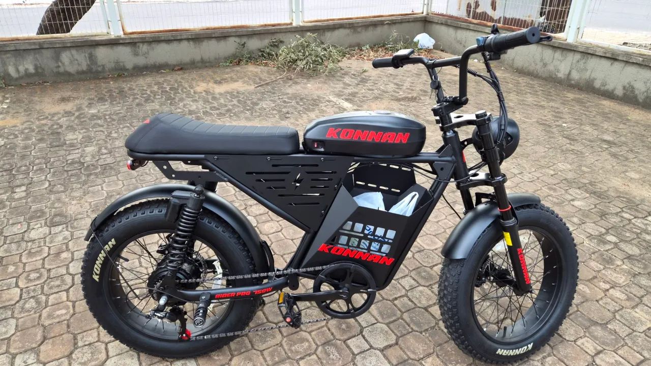 Bicicleta elétrica nova!