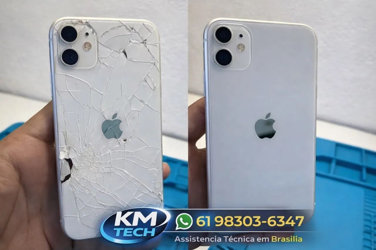 Conserto de iPhone - Tela, Bateria, Câmera, Vidro Traseiro e falhas de áudio e carga. - Foto 3