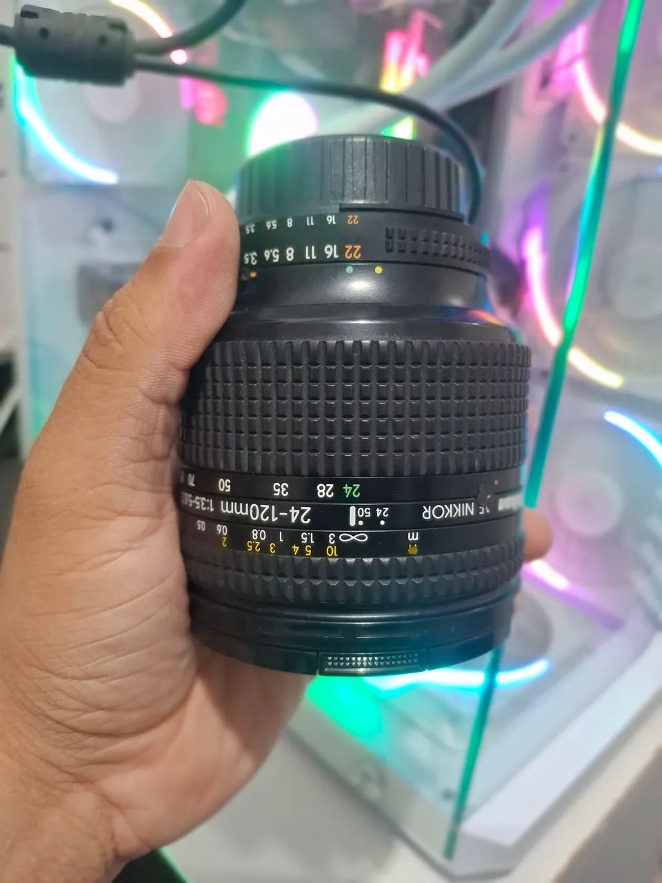 Câmera Nikon e lentes  - Foto 2
