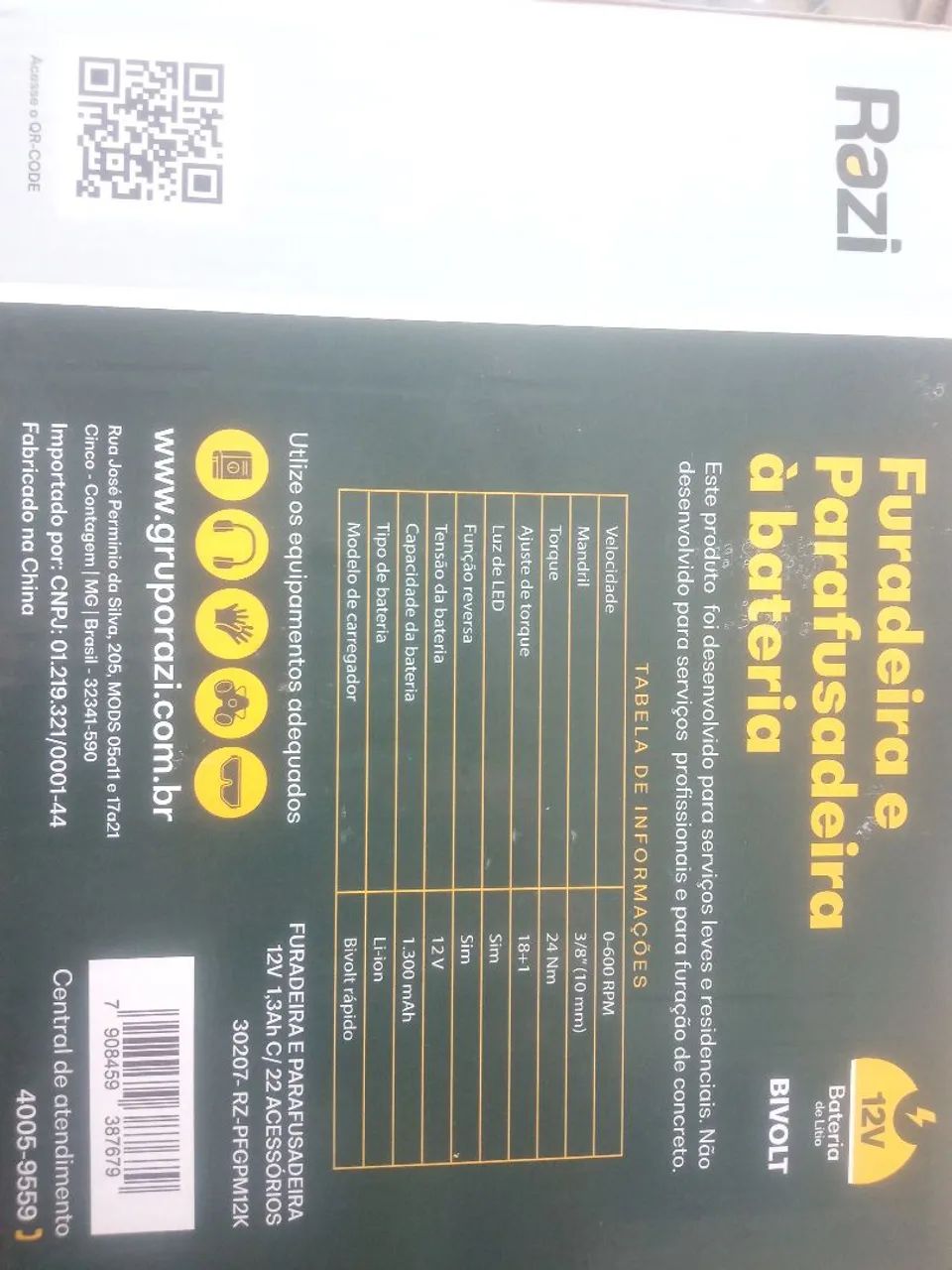 Furadeira e parafusadeira  - Foto 2