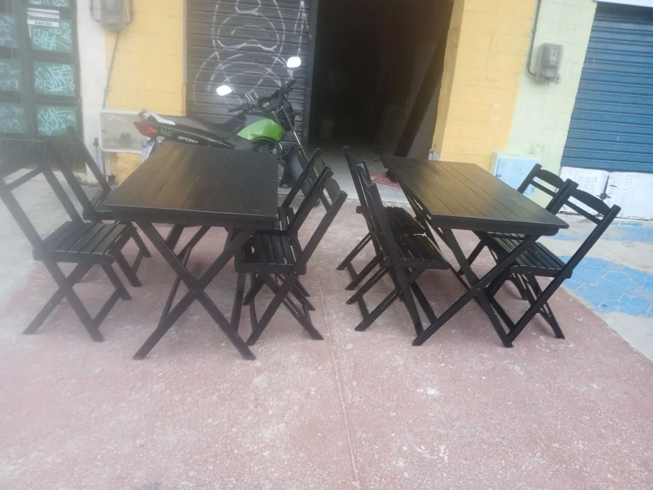 02 conjunto mesa e cadeiras p/restaurante - Foto 2