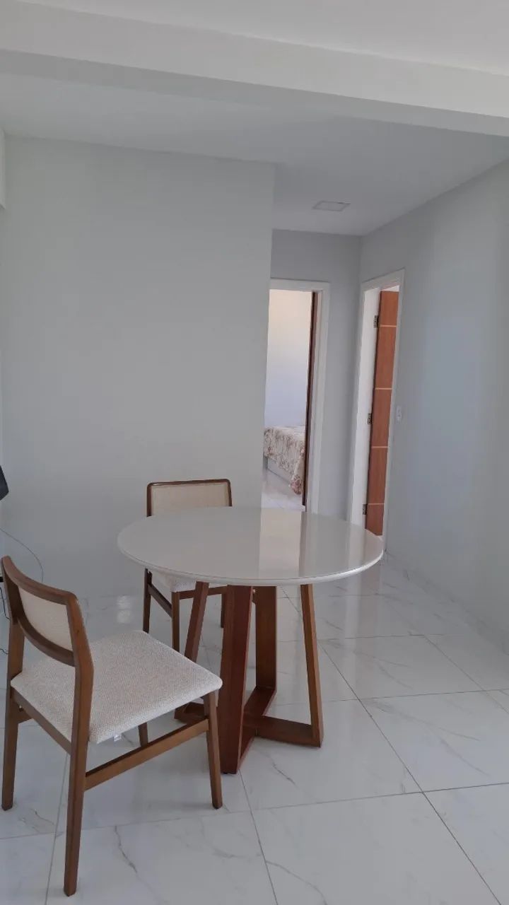 Apartamento espaçoso mobiliado 