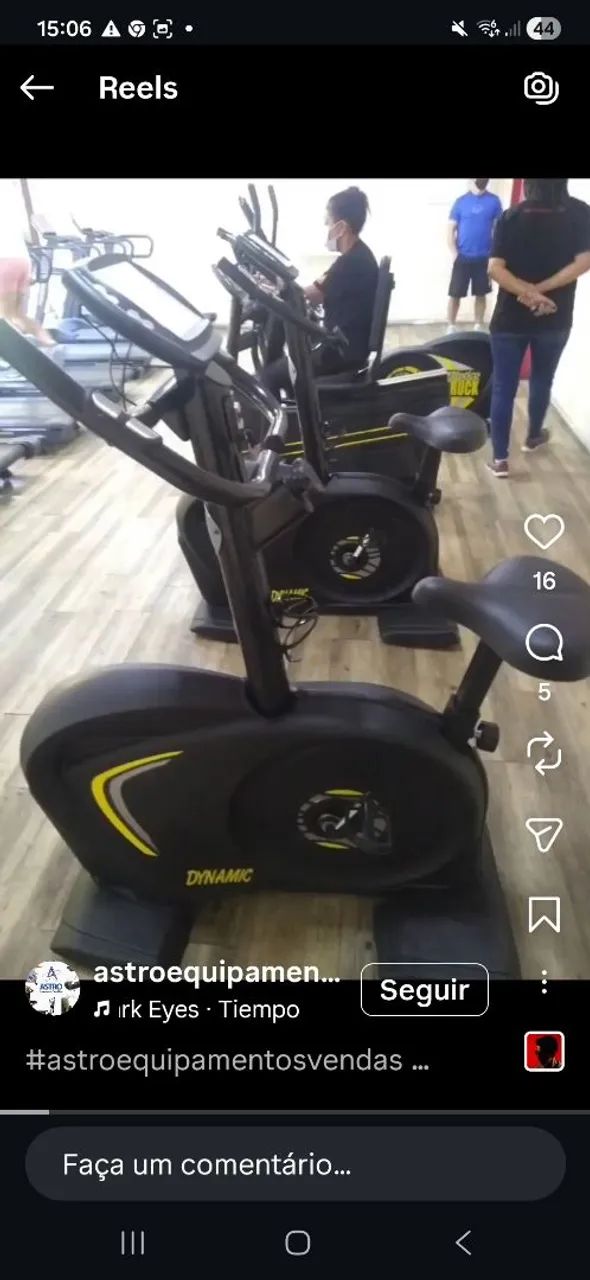 Bicicleta ergometrica 