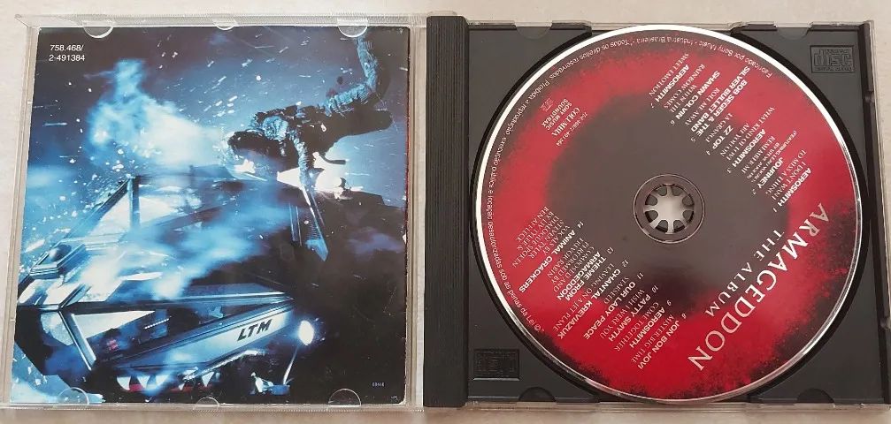 cd trilha sonora filme armageddon - Foto 2