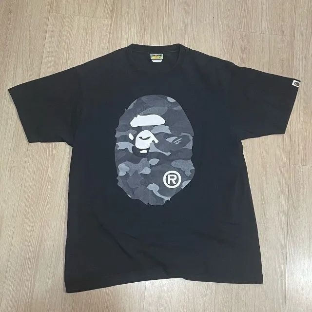 BAPE - Camiseta Big Ape Camo - g