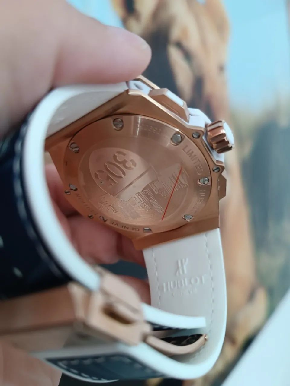 Relógio HUBLOT MIAMI MULTIFUNCIONAL ENTREGAMOS  - Foto 2