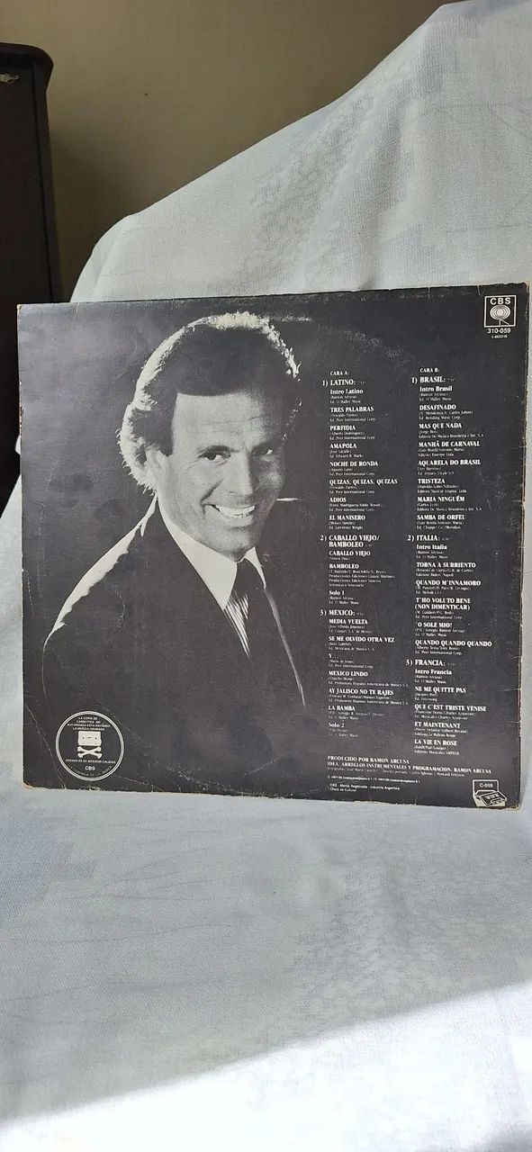 Disco Vinil Julio Iglesias Raices (importado Argentina) - Foto 2