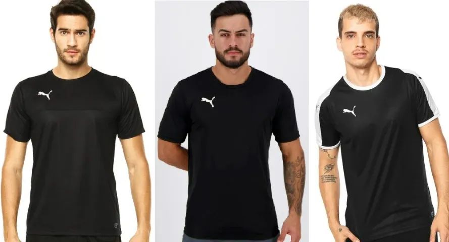 Kit 3 Camisas PUMA