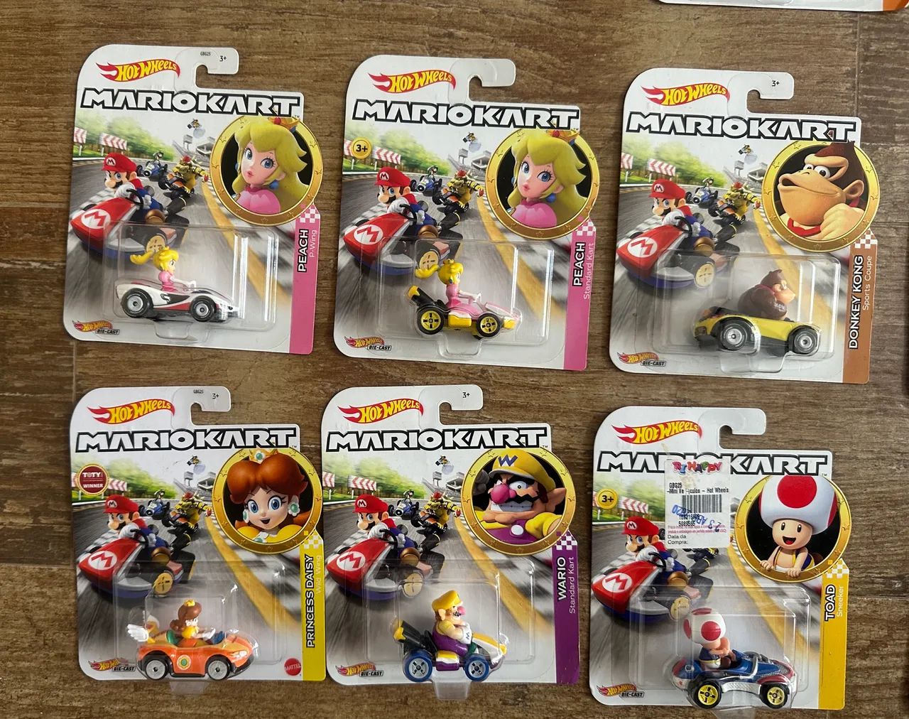 20 miniaturas Hot Wheels MarioKart Super Mario Bross - Foto 5