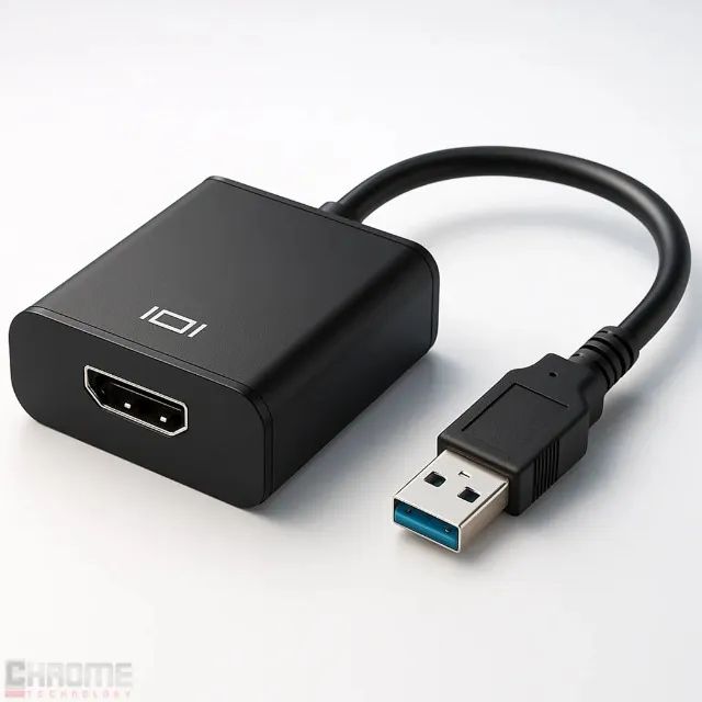 Conversor Usb X Hdmi  / PRETO HDCP (JK Eletrônicos Atacado e Varejo) - Foto 5