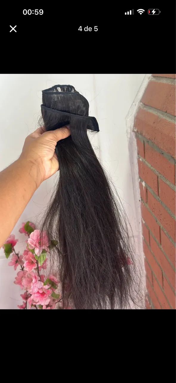 Cabelo indiano 100% humano já na tela  - Foto 2