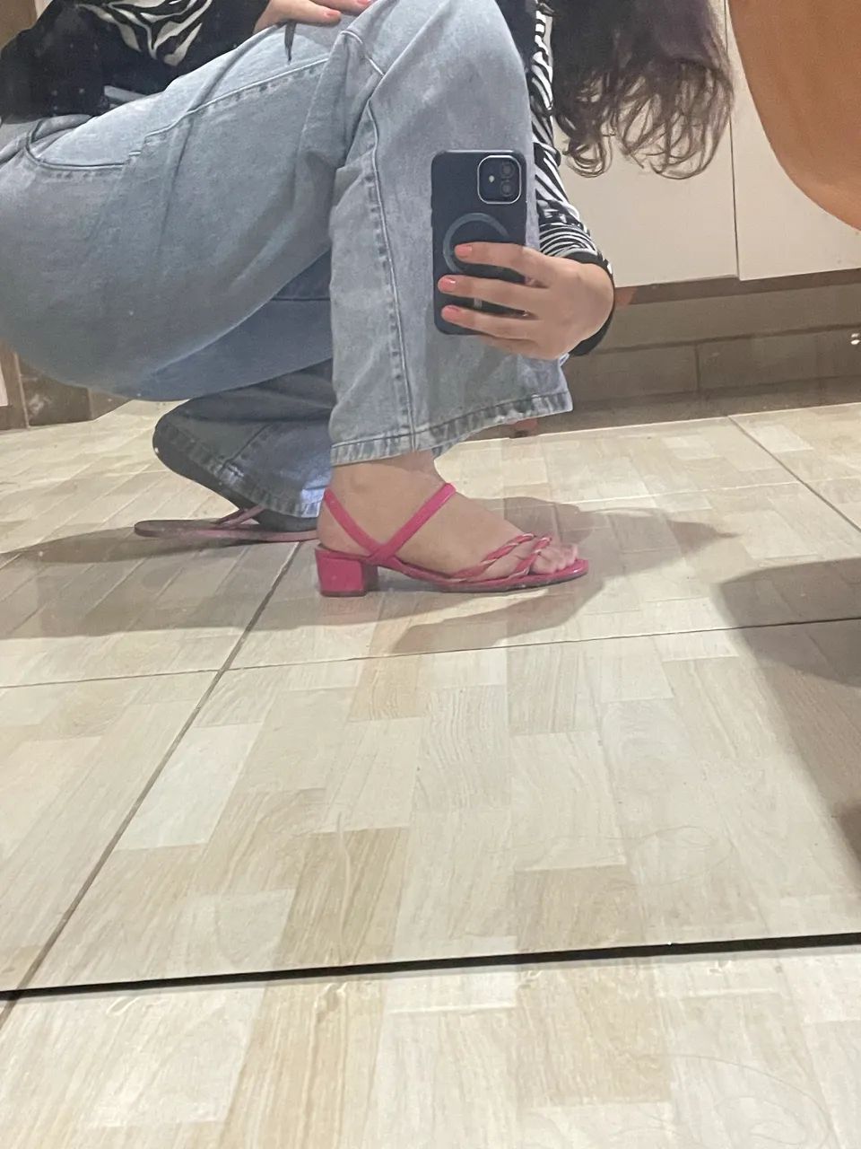 Sandália moleca rosa  - Foto 2