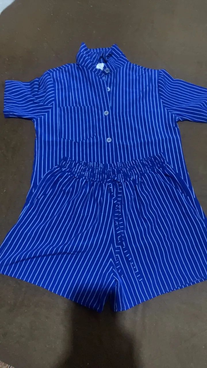 Conjunto Listradinho M novo  - Foto 2