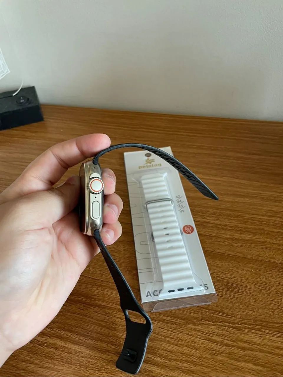 RELÓGIO SMARTWATCH  - EM PERFEITO ESTADO  - Foto 3
