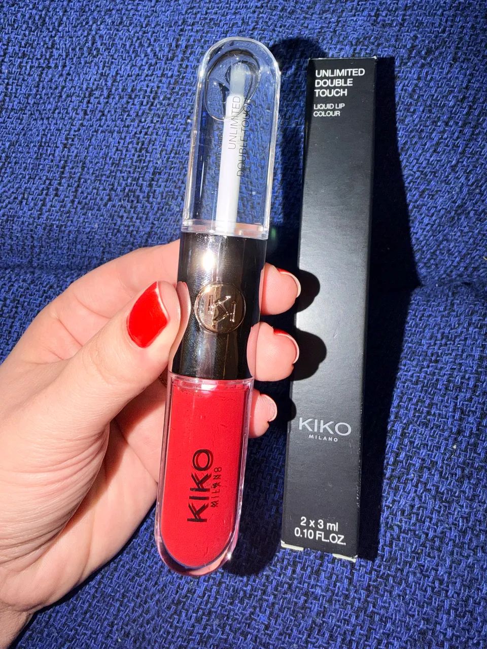 Batom Gloss Kiko Milano Double touch 