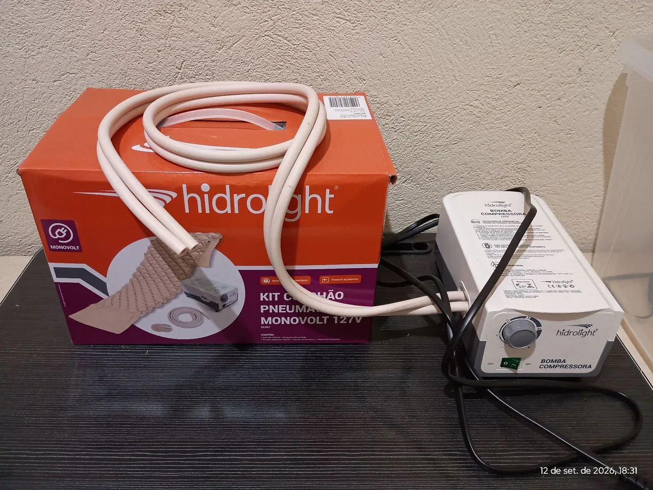 colchão pneumático hidrolight