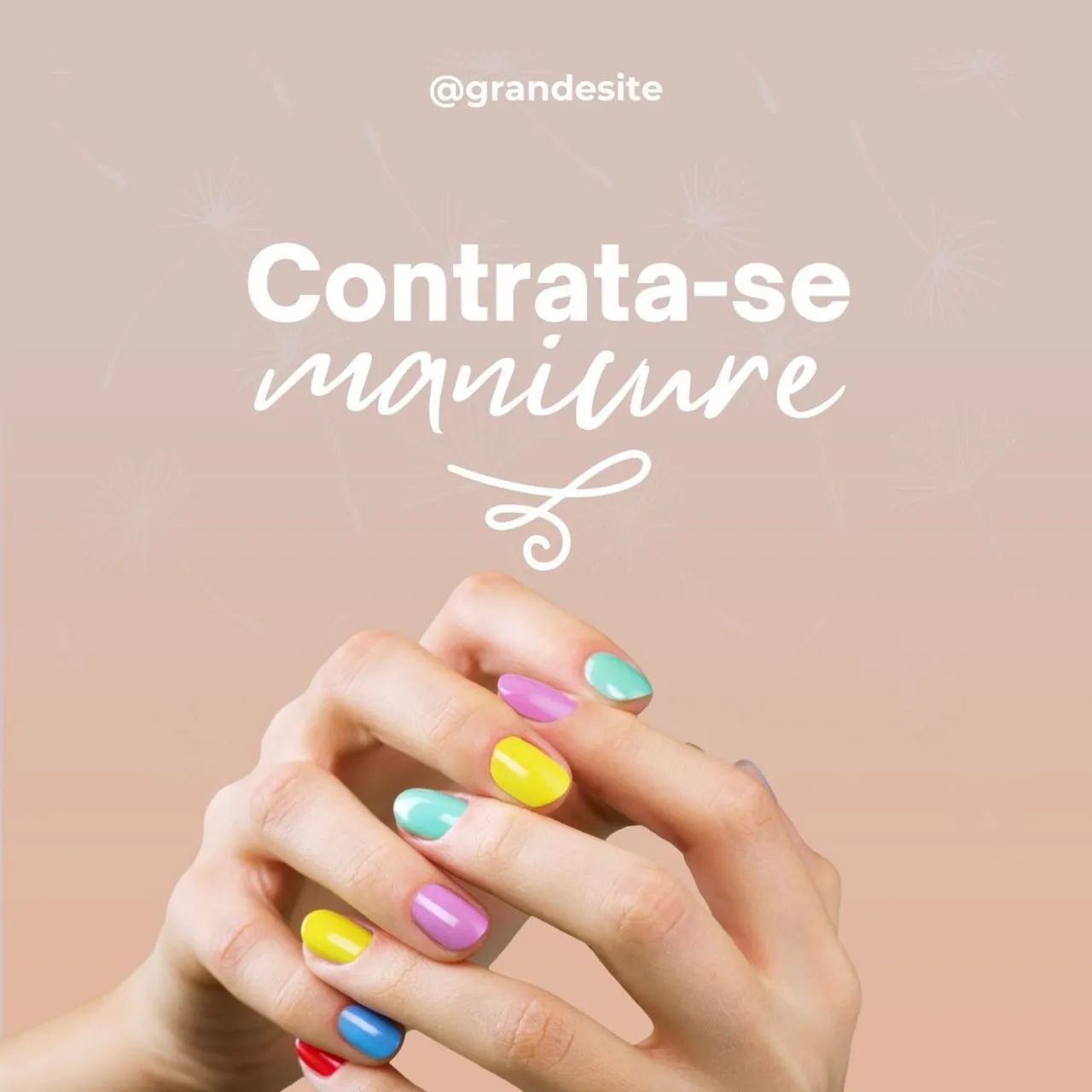 Vaga para manicure 