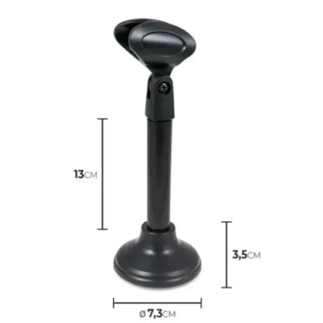 Suporte de Microfone Mini Pedestal Arcano Ar-16s de Mesa _ MS25 - Foto 3
