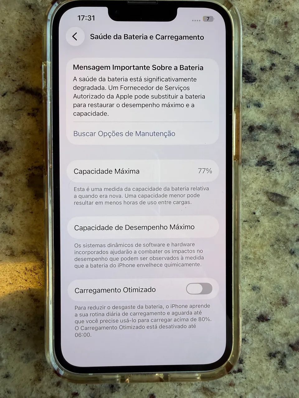 Iphone 14 - 128GB - Branco - impecável  - Foto 2