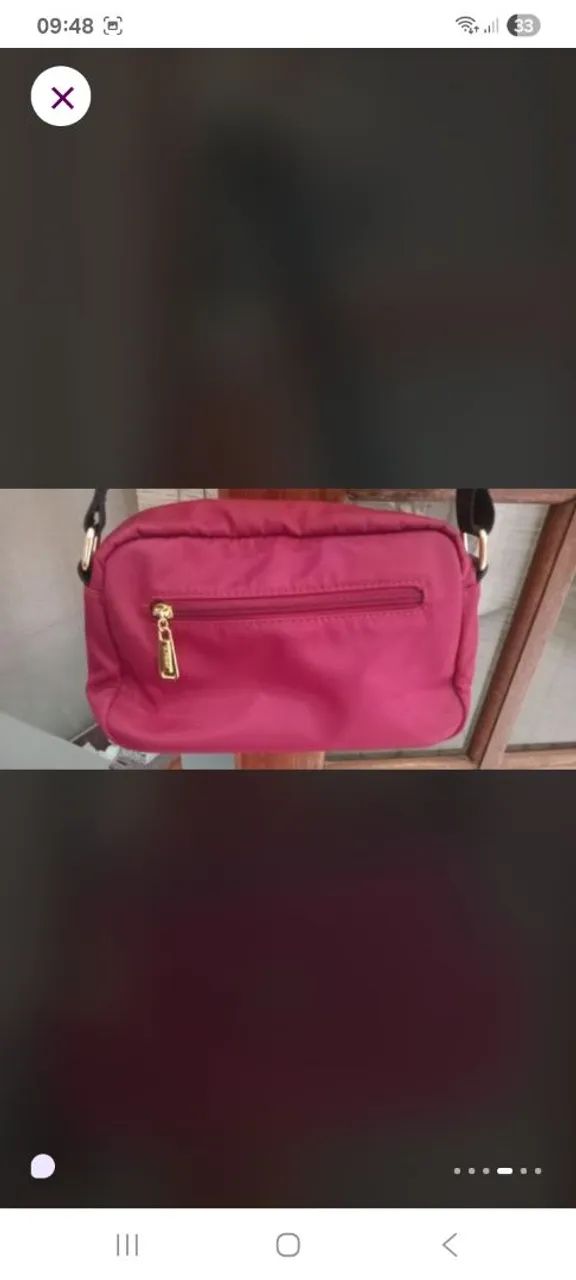 Bolsa feminina transversal Golden Fenix  - Foto 4
