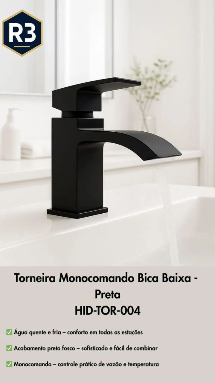 Torneira monocomando 