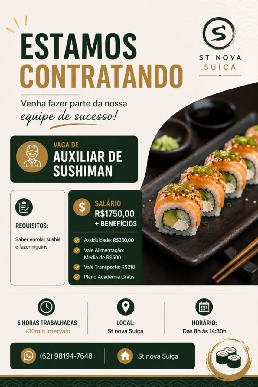 Auxiliar de sushiman