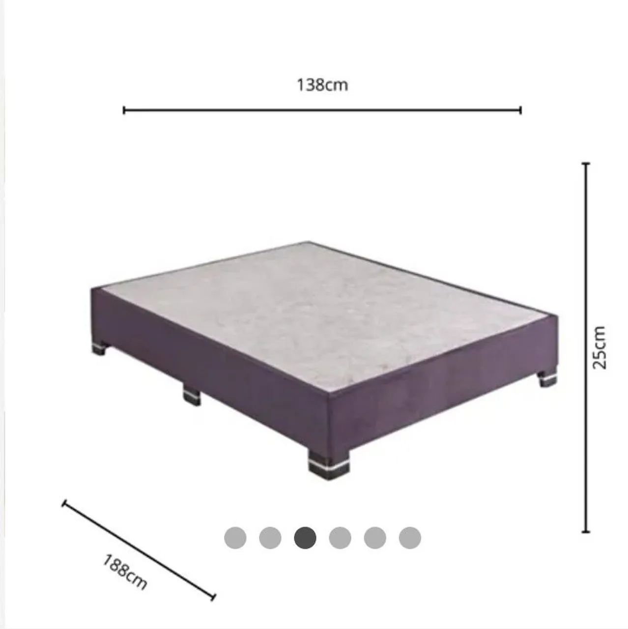 Vendo raque e base para cama  - Foto 4