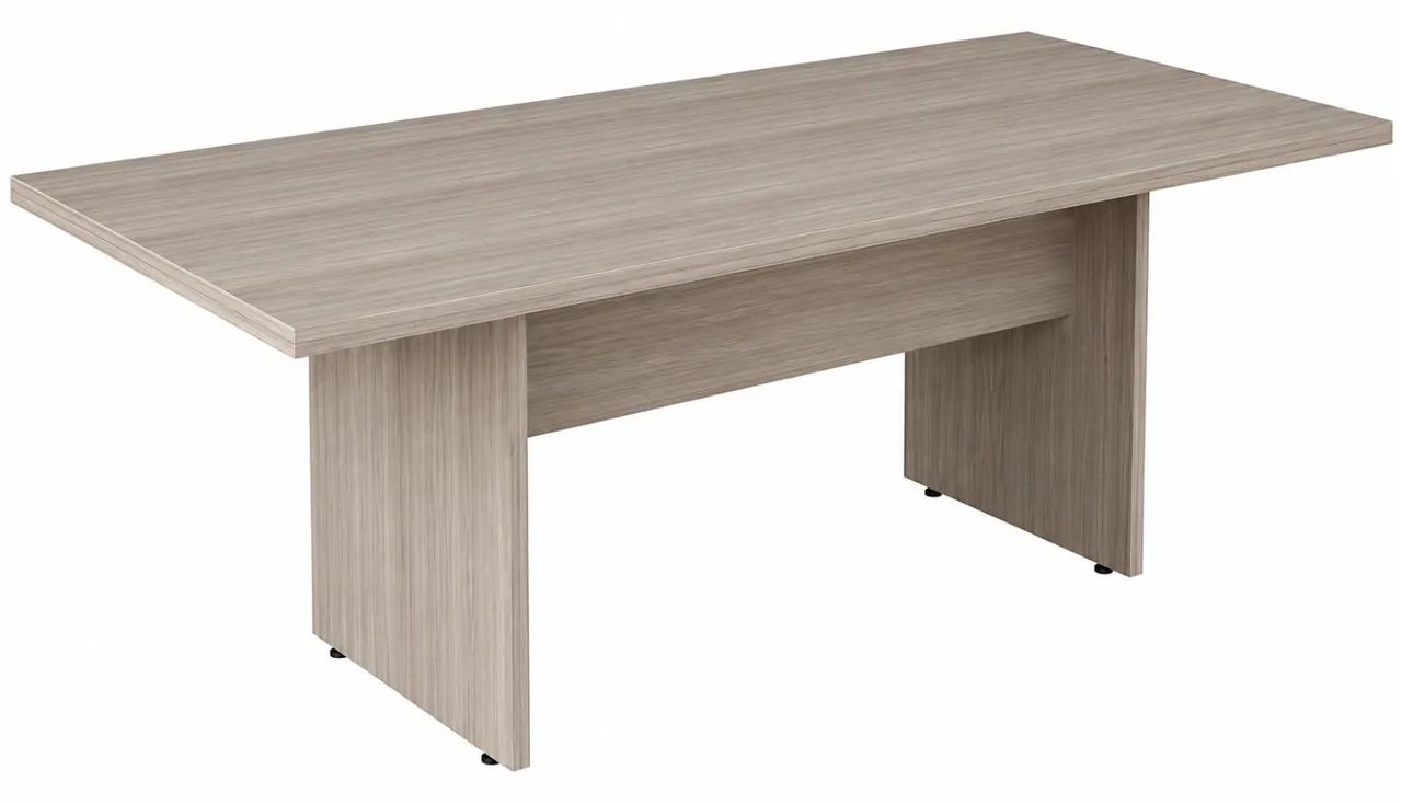 MESA REUNIÃO RETANGULAR 2,00 X 90 + 6 CADEIRAS ...PRONTA ENTREGA!!! - Foto 5