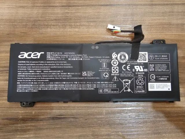 Bateria Original Acer Nitro An515-58 Modelo AP18E7M