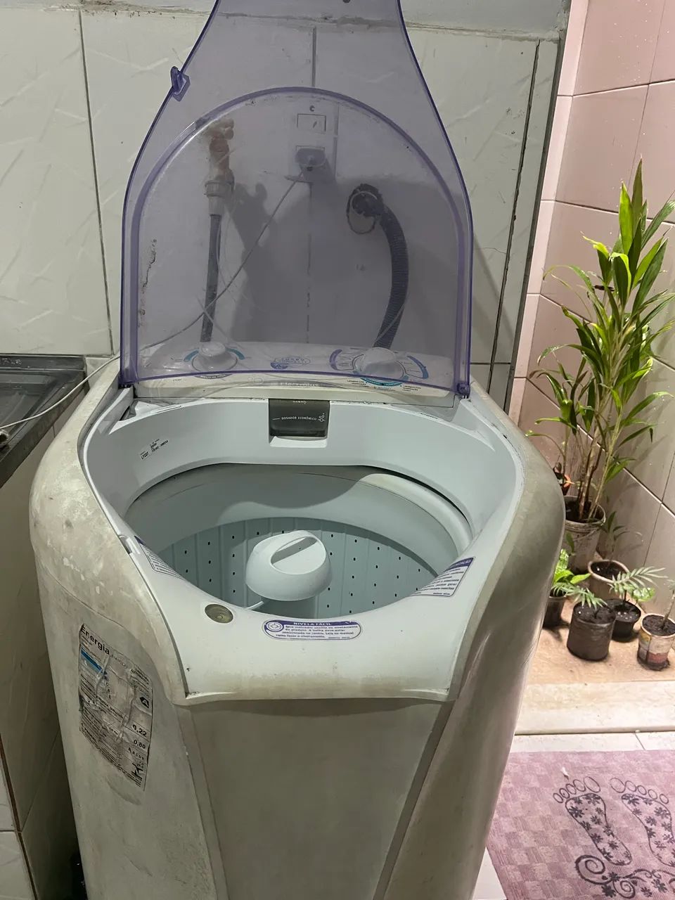 Tanquinho pra retirar peças 