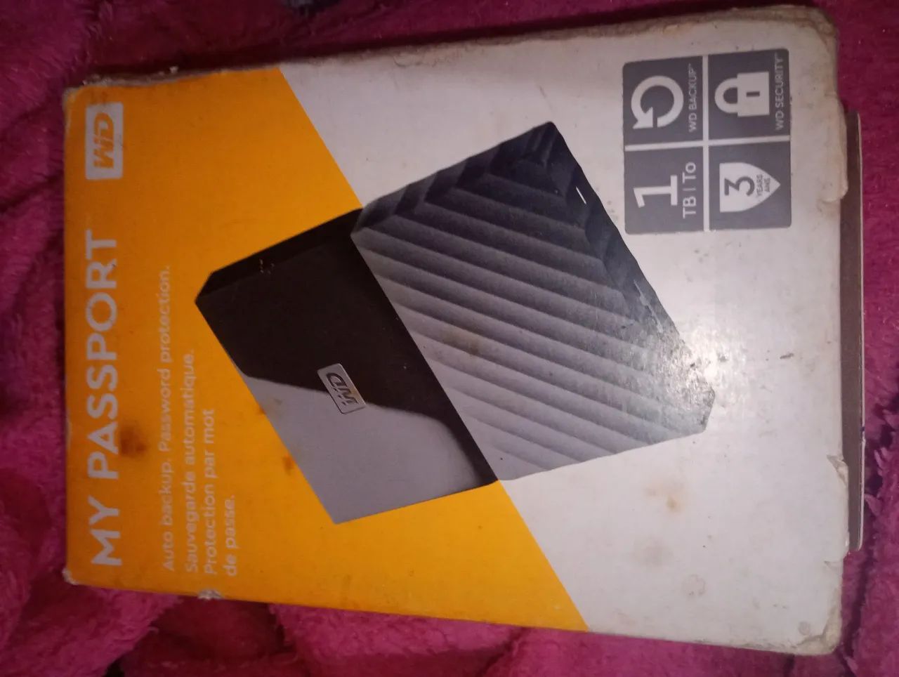 HD externo da Western Digital (WD)
