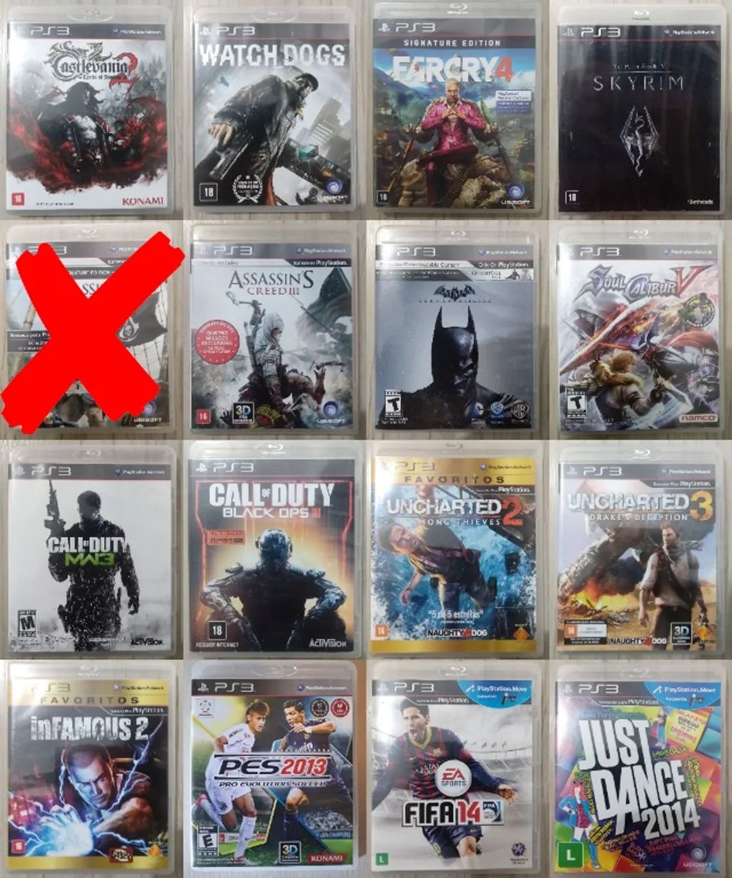 PS3ゲーム各種 Jogos de PS3 Playstation 3 Originais - Jogos de Vídeo Game
