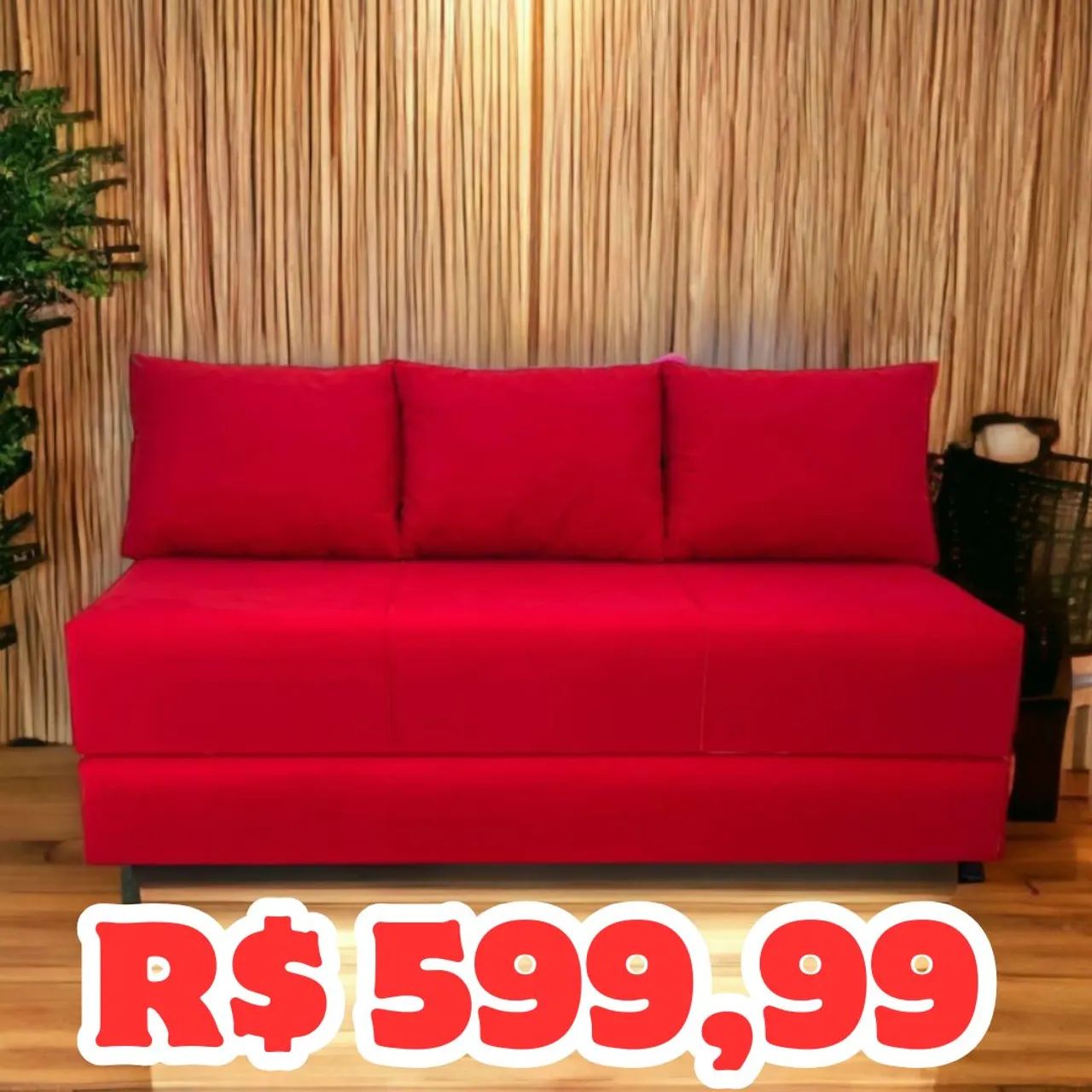 SOFA CAMA, novos, PREÇO REAL, ACREDITE! - Foto 5
