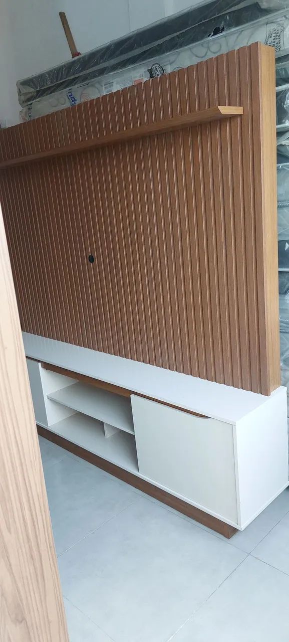 Rack + painel tv novo - Foto 3