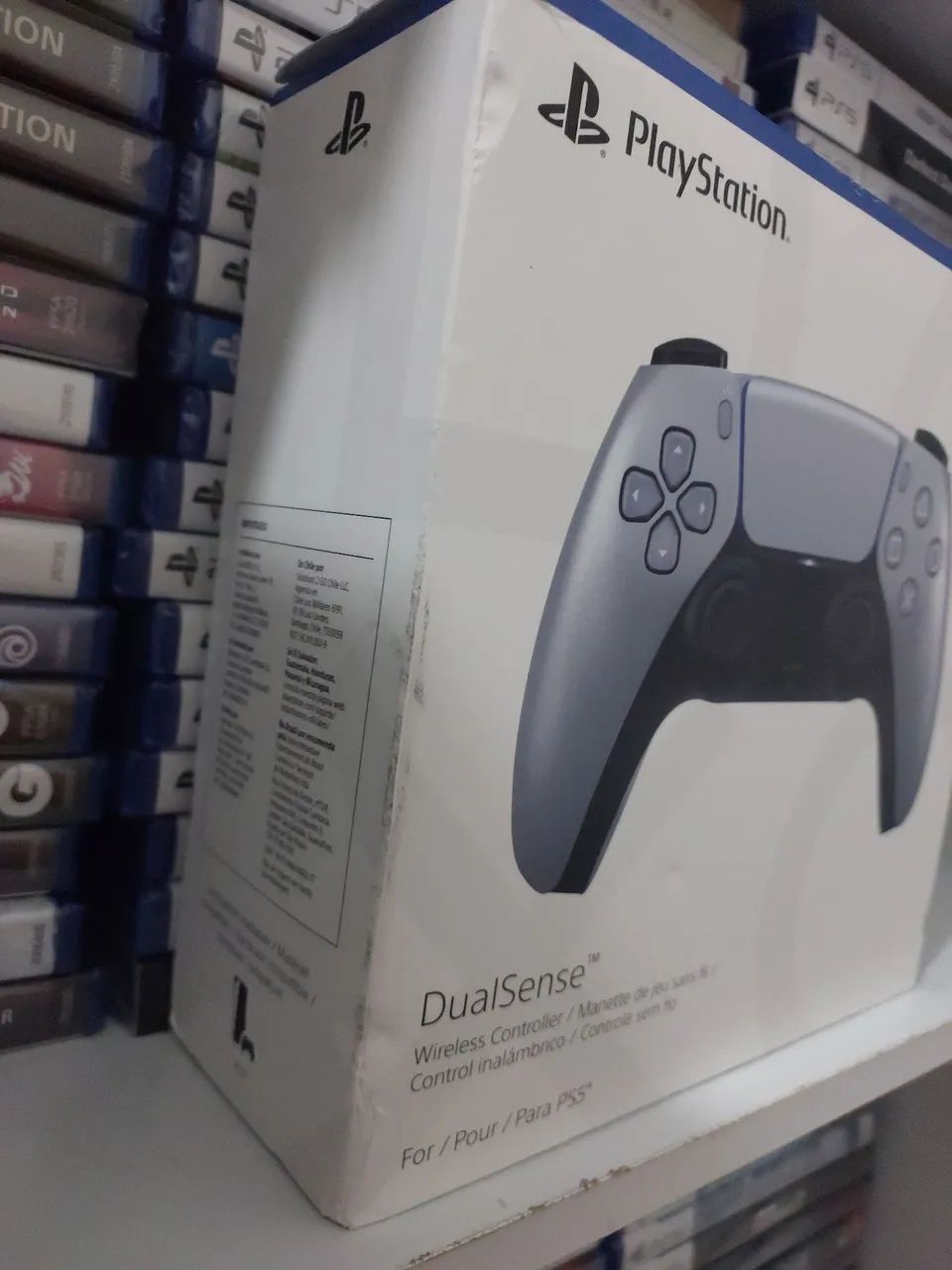 Controle Dualsense Prata - PS5. - Foto 2