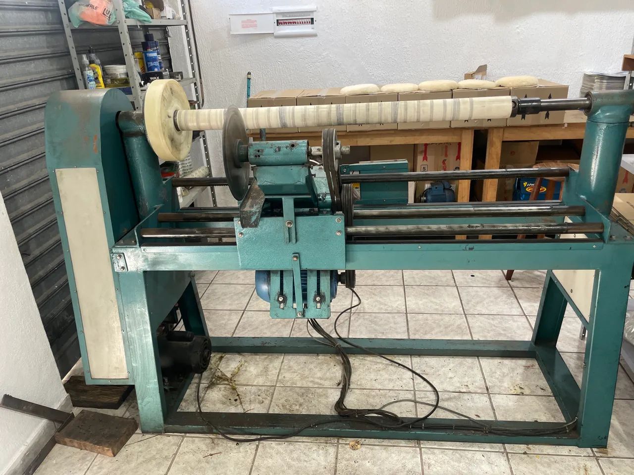 Máquina de corte viés saladeira