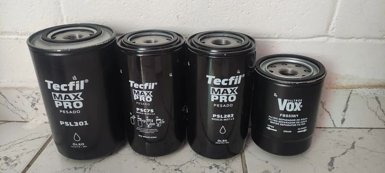 Filtro de óleo e combustível para caminhões (Lote), - Foto 6