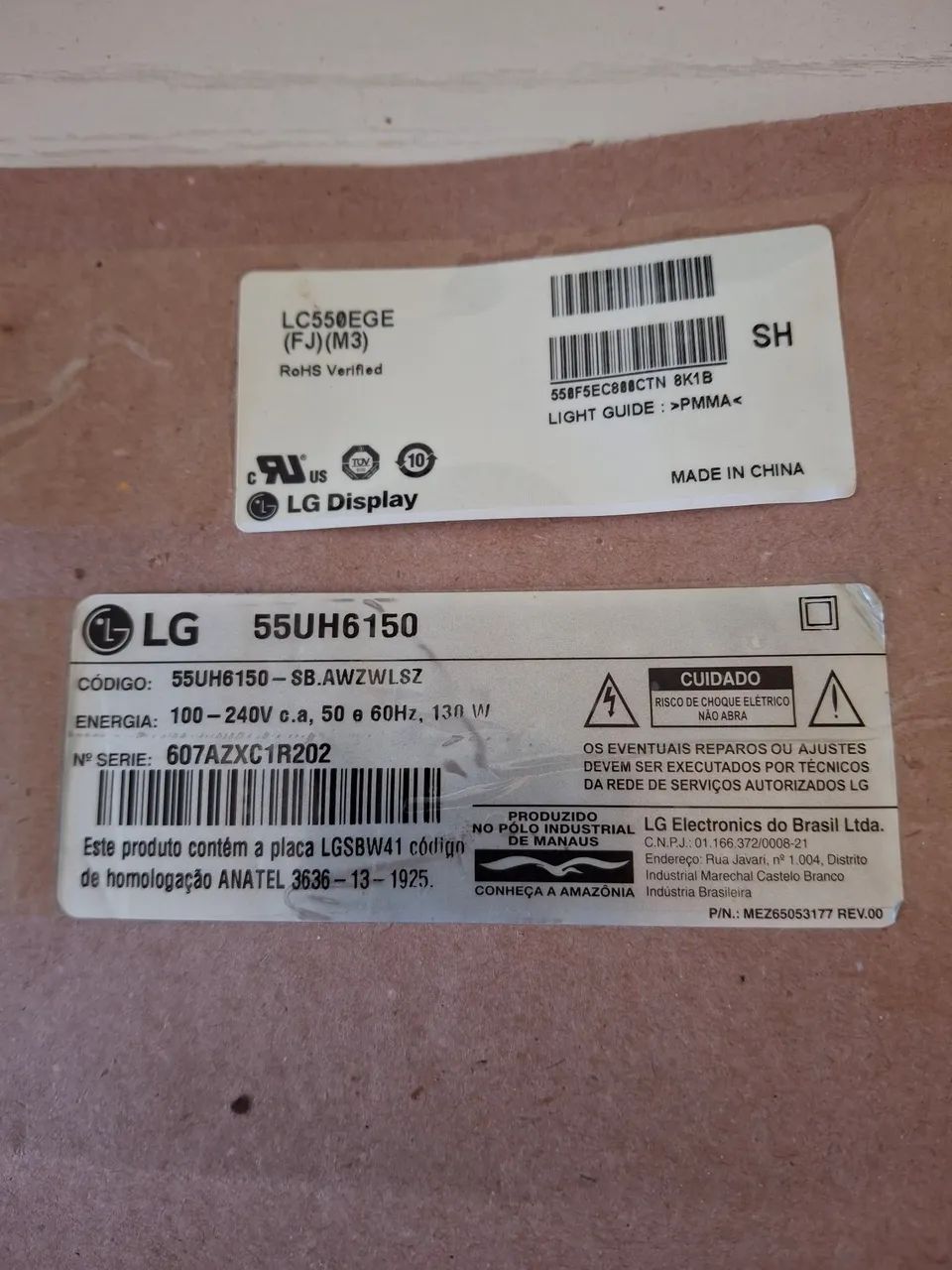 LG 55UH6150 TODAS PECAS - Foto 2