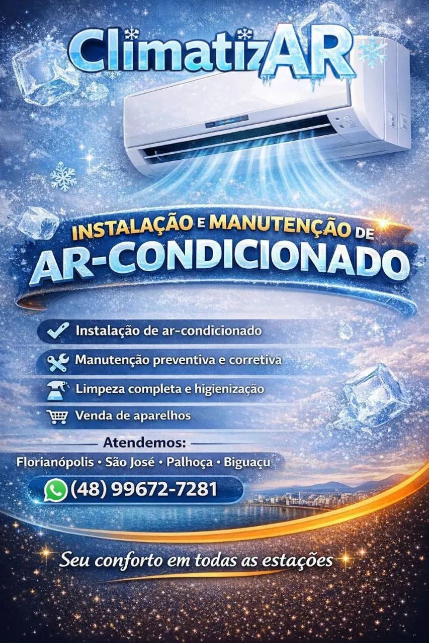 Limpeza / Higienização de Ar condicionado