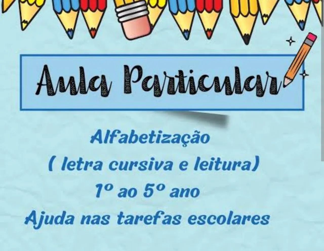 Aula de reforço escolar