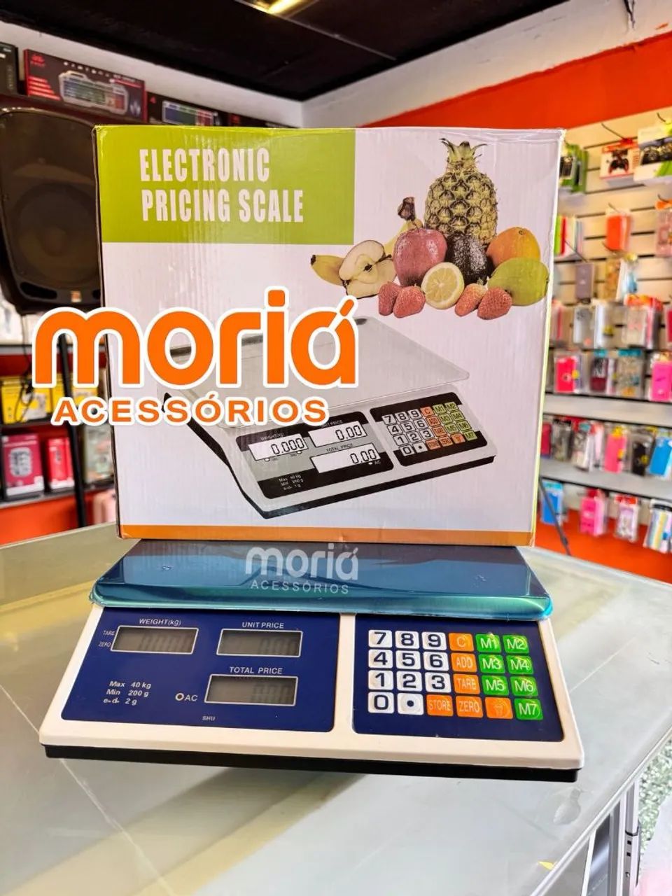 Balança Comercial Digital 40kg<br>Alta Precisão 110v-240v - Foto 3
