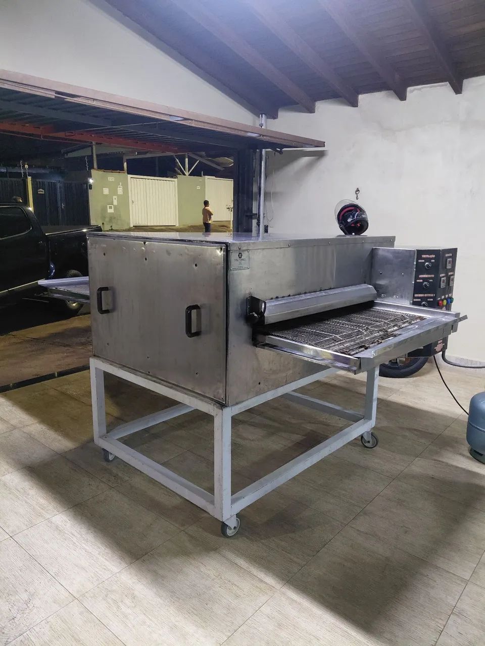Forno de esteira 90 cm - Foto 4