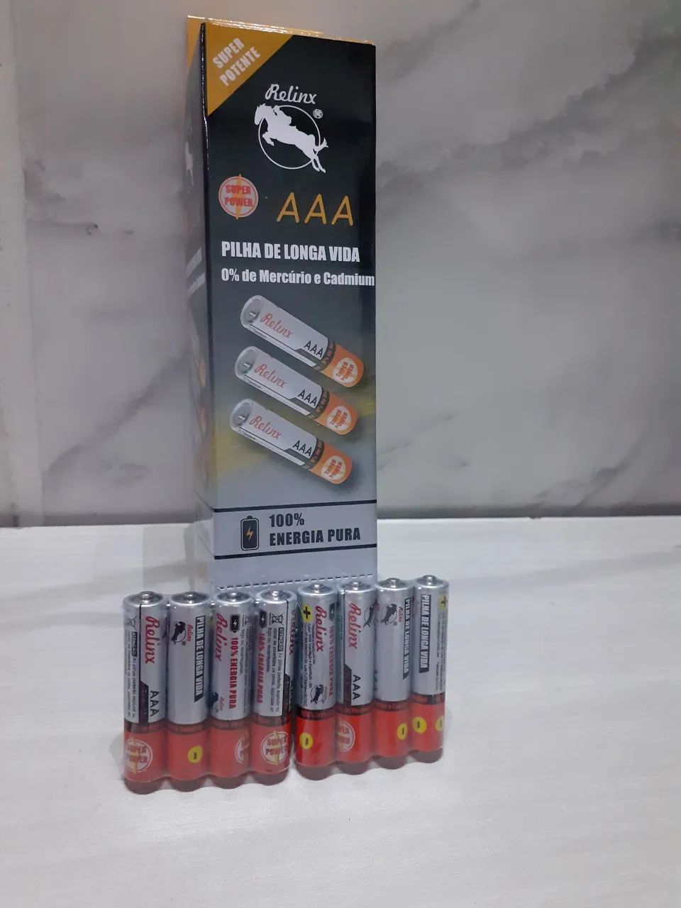 Pilha relinx aaa palito super power - Foto 2