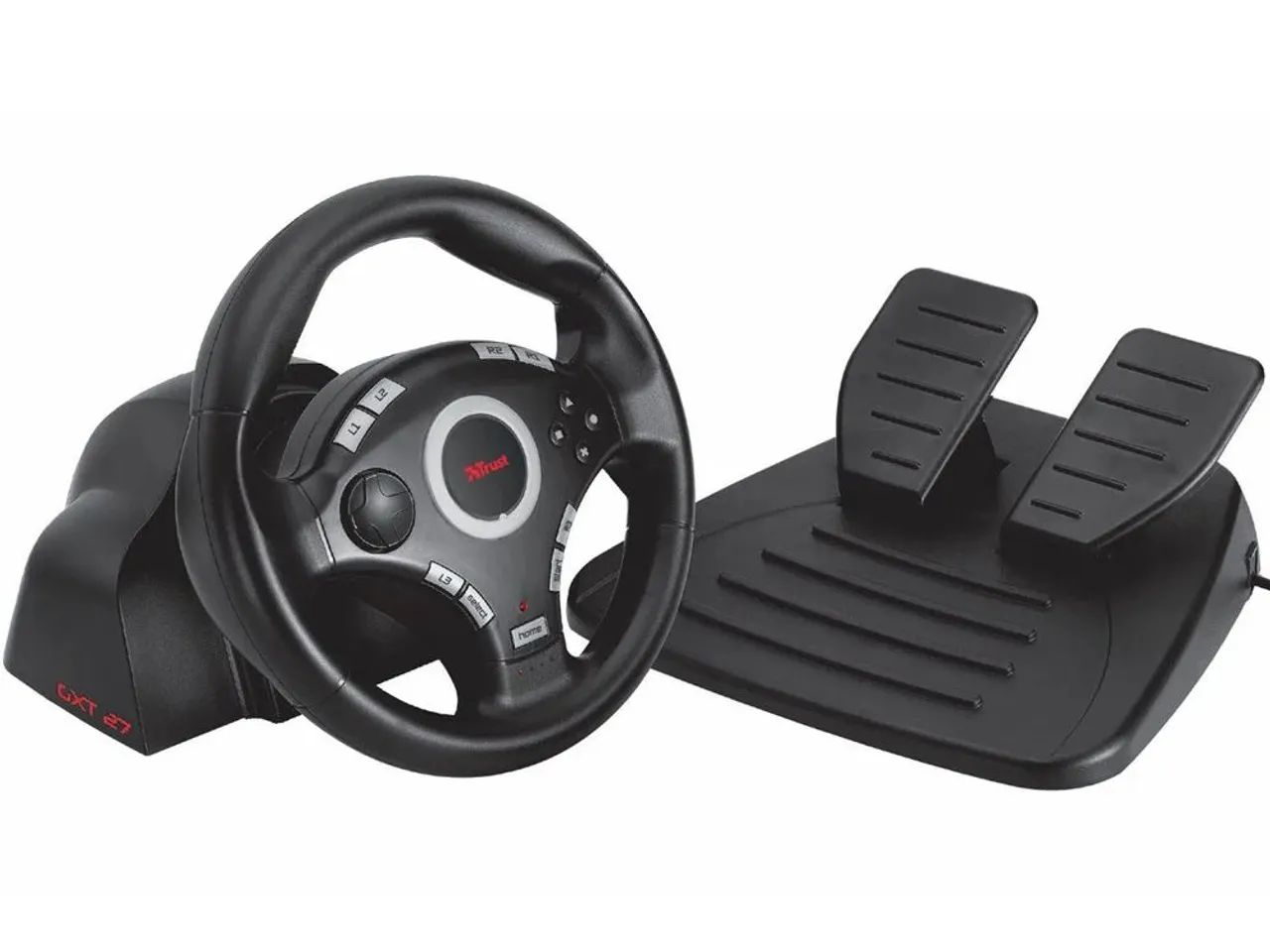 VOLANTE TRUST COM PEDAL GXT 27 FORCE STEERING WHEEL - Foto 5