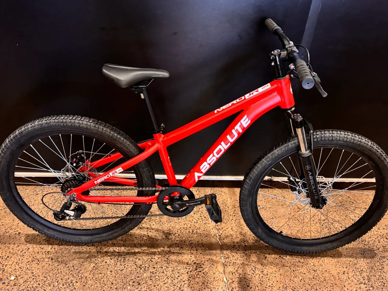 BICICLETA ABDOLUTE NERO JR TAMANHO 24  - Foto 5